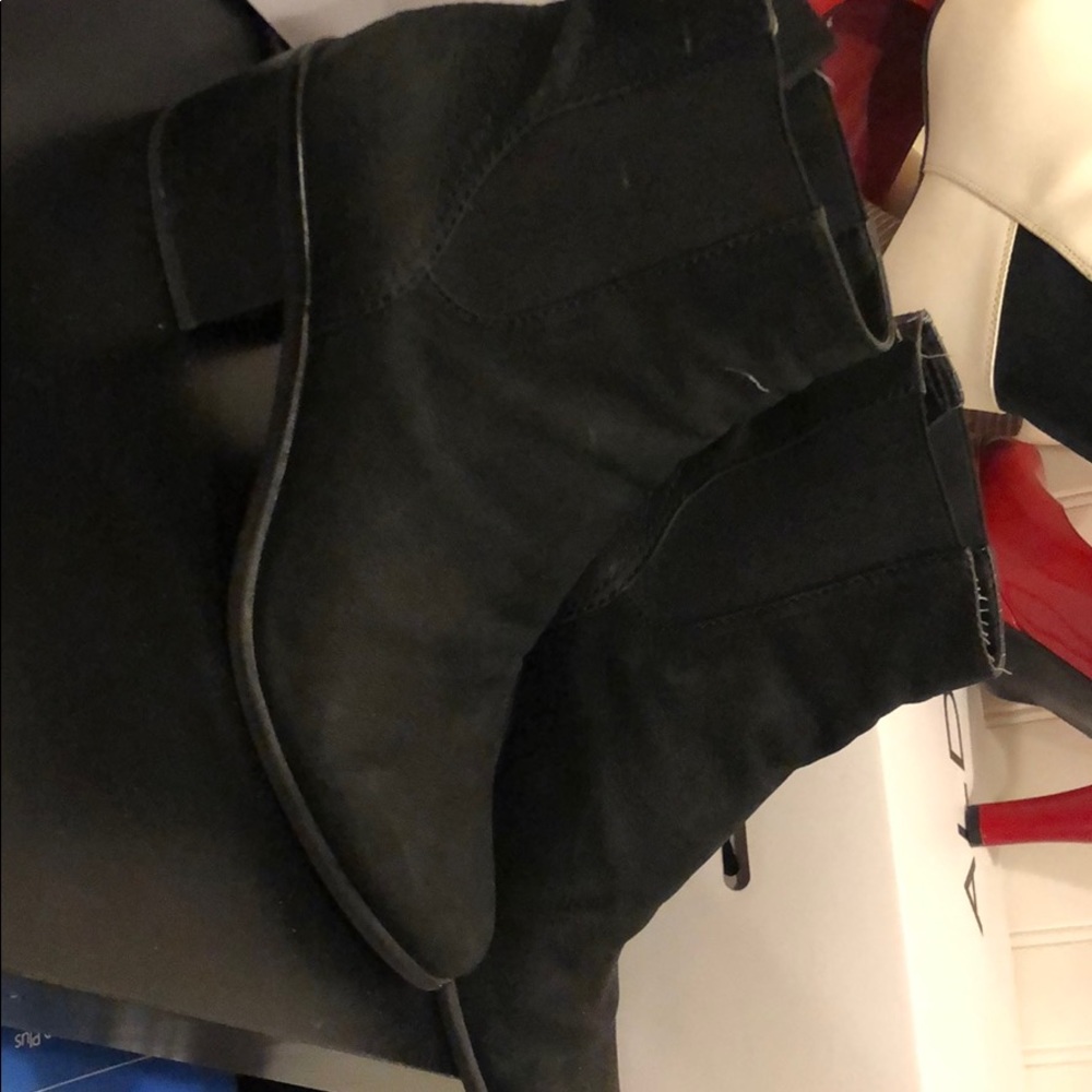 Dolce vita black mini boots